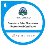 Salesforce Sales Operations Professional Certificate